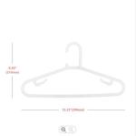 Drying Laundry Thick Plastic Hangers 10kg Heavy Duty Plastic Coat Hangers