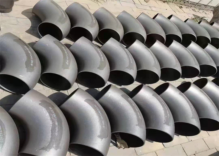 Carbon Steel Butt Weld Pipe Fittings Seamless Straight ASME B16.9 Elbow SCH40 DN50