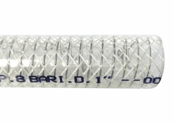 1 Inch - 4 Inch Reinforced Plastic Hose , PVC Fiber Reinforced Steel Wire Hose /