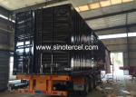 53 Ft Semi Truck Box Trailers 50000kg Semi Trailer Storage Containers