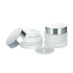 80ml Cosmetic Packaging Containers Face Cream Glass Bottle Set With Dropper