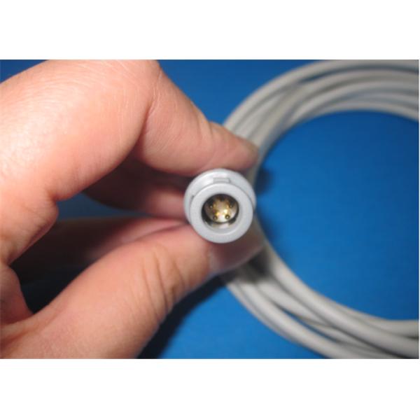 Compatible biolight M6 M12 SPO2 adapter cable / extension cable with 5-pin lemo connector