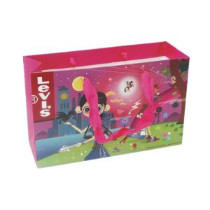 China Pretty Paper Shopping Bags , Lady Personalised Paper Bags SGS Approved wholesale