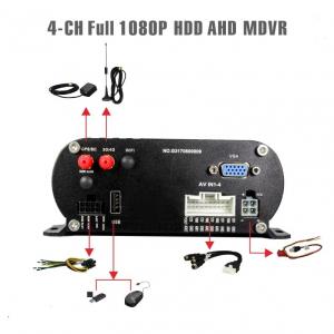 China School BUS Truck Mobile DVR 4 Channel Security Video Recorder 3G 4G GPS WIFI Online on sale