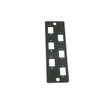 6 Port LGX Fiber Optic Adapter Panel FC LC MTRJ Single Mode