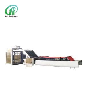 China High Speed Full Automatic Flute Laminating Machine 1300mm To 1600mm 10KW wholesale