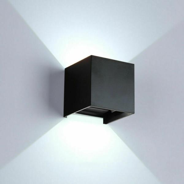 ETL Waterproof IP65 outdoor 6W 10W 12W COB wall light modern design led wall