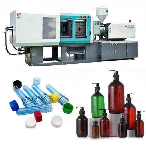 Horizontal PET Preform Injection Molding Machine Small Bottle Blowing Machine