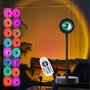 China Mini robot-like toy modeling indoor colorful touch usb led night light rainbow projection table lamp projector sunset l wholesale