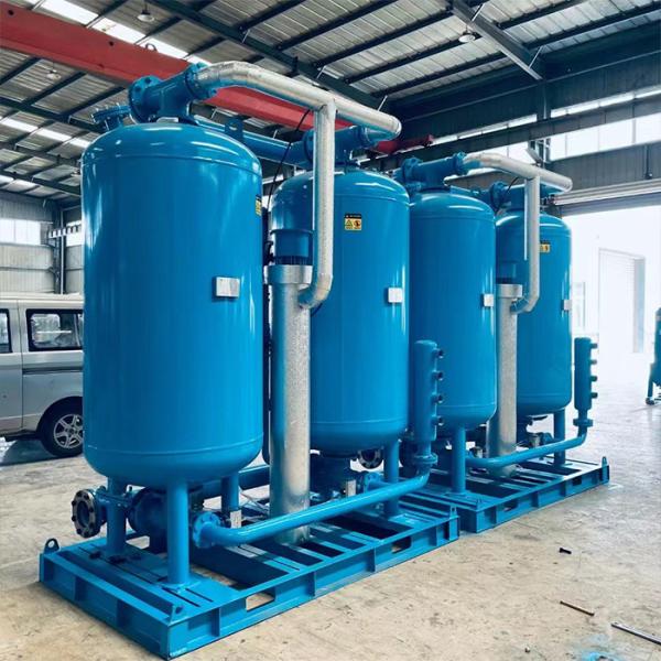 Absorption Heatless Desiccant Air Dryer Twin Tower Dual Air Dryer N2 System