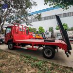 Hot Sale HOWO Wrecker Truck 4x2 3-5 tons Flatbed Light Duty Wrecker Tow Truck