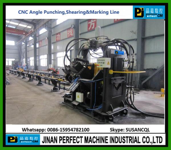 China CNC Angle Punching Production Line Supplier Used in Iron Tower Industry -