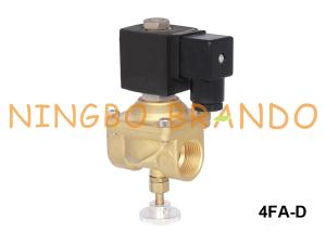 China Manual Override Natural Gas Solenoid Valve 1/2'' 3/4'' 1'' 110V 220V AC wholesale