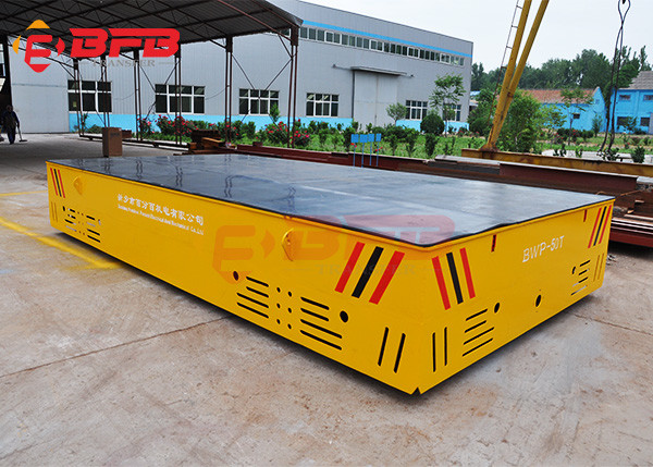 Large Mold Trackless Carriage Motorized Transfer Cart