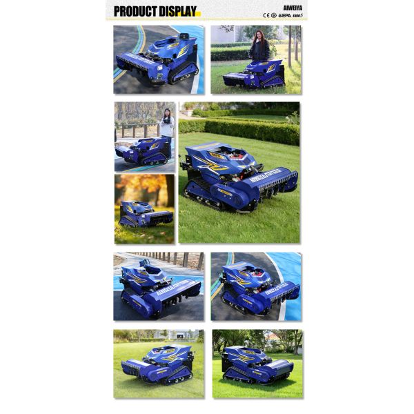 Versatile FLAIL MOWER for Multi-Scene Grass Cutting Work, Powerful Cutting Performance, Compact Structure, Easy Storage