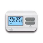 Non - Programmable Digital Room Thermostat With Battery Supply White Color
