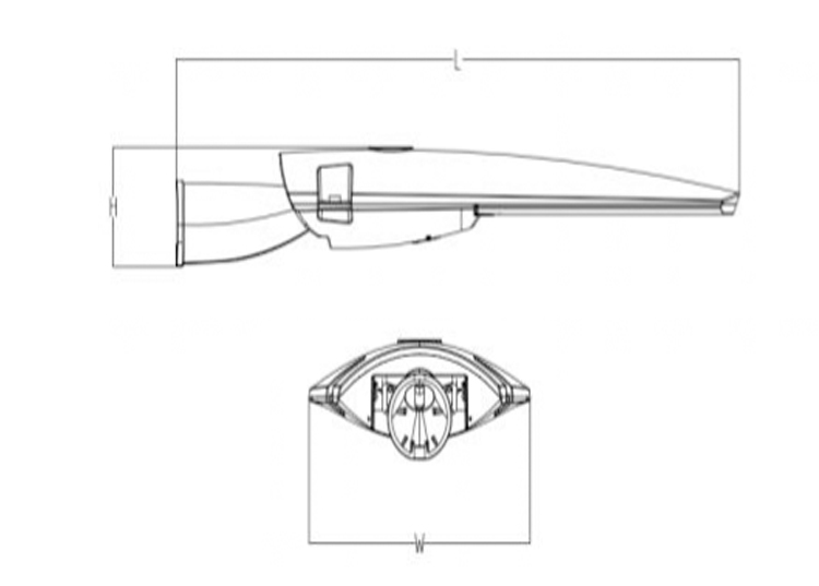 Outdoor Waterproof Ip65 Street Light Road Light 20w 30w 50w 100w 150w Led Street Lamp