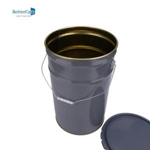 China Empty 25 Litre Paint Bucket White Welding Coating Protection wholesale