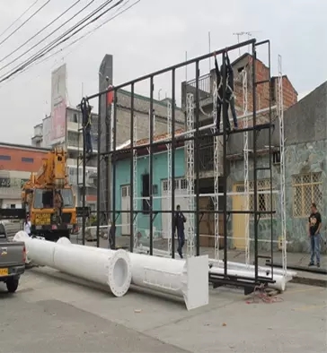 P8 Outdoor Fixed Installation Billboard Digital Full Color LED Display Screen