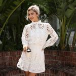 Lace Tops Collection For Feminine Charm Chic White High Waisted Lace Tops With