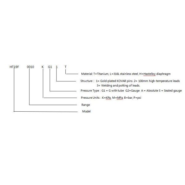 Baoji Hengtong Low Cost Price Industrial Diffusion Silicon Pressure Sensor
