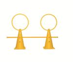 PP Customize Color Football Soccer Training Set For Football Equipment