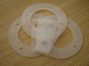 China 100% Virgin Silicone O Ring / White Silicone Rubber Seals Fuel Oil Resistance wholesale