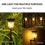 Solar Powered Outdoor Waterproof Led Solar Landscape Lawn Light For Courtyard