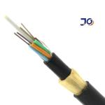 24 Core G652D ADSS Fiber Optic Cable Aerial 12 48 96 144 Core Communication