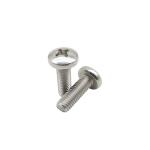 Standard Fasteners Stainless Steel Phillips Oval Head Machine Screws DIN7985