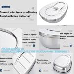 Stable Bedpan Heavy Duty Smoothed Countoured for Bed-Bound Patient,Stainless