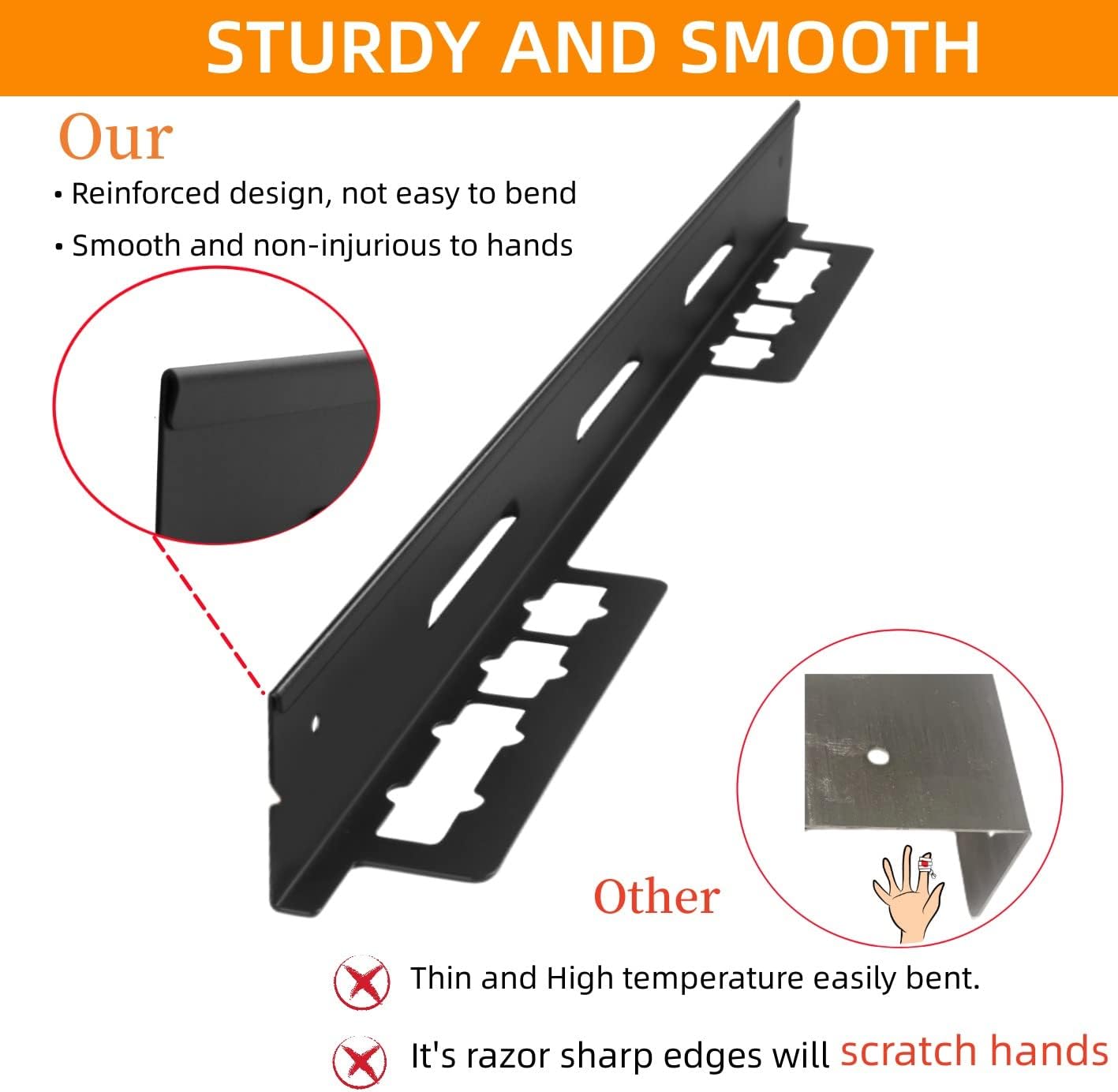 Wind Guards for Blackstone 36"/28"/22"/17" Griddle Blackstone Accessories Kit for Flat Top Gas Grill, Wind Blocker