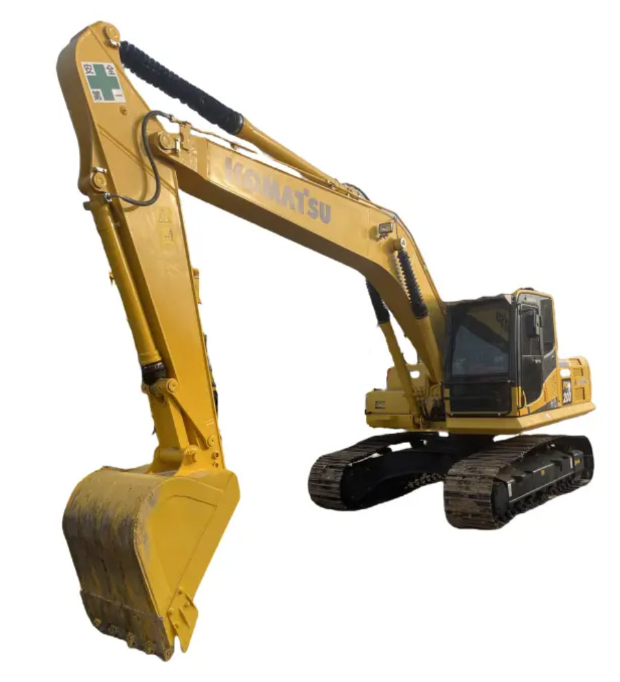 Japanese Original Used Komatsu Excavator PC 200 Hydraulic Backhoe Crawler 20 Tons