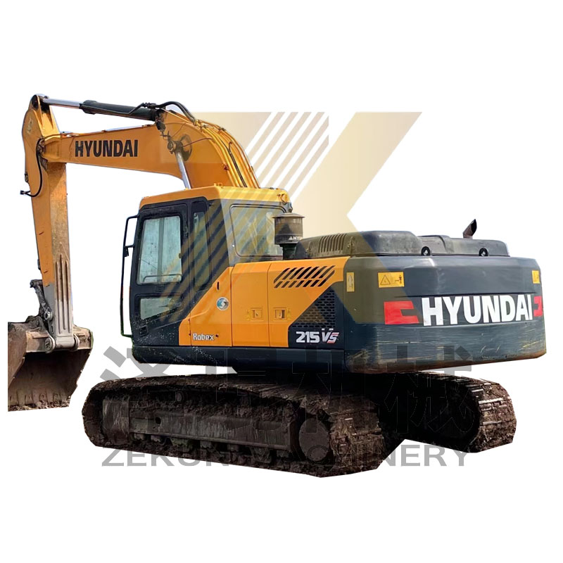 21000 KG Machine Weight Cummins Engine Used Hyundai 215-9T 215-9S Excavator in Shanghai