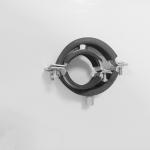 Industrial pipe SS Strut Channel Pipe Clamps Wall Mount Pipe Clamp With Rubber