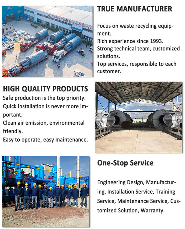 Plastic Pyrolysis Catalyst Diesel Waste Plastic And Tyres To Fuel Oil Machine