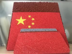 China Kindergarten Color Long Lasting Anti UV EPDM Rubber Granules wholesale