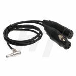 ARRI Alexa Mini Camera 2 Channel Audio Input Cable XLR 3 Pin Female to Right