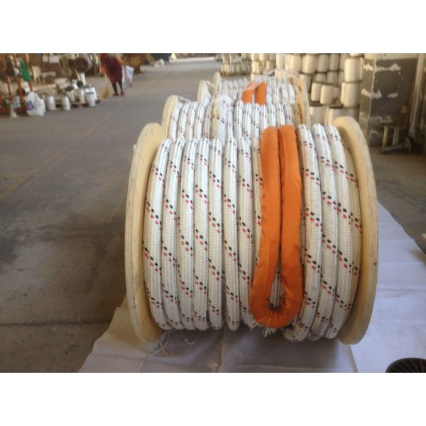 Double Braided Polyester Cover 12 Strand Uhmwpe Rope 48mmx500m