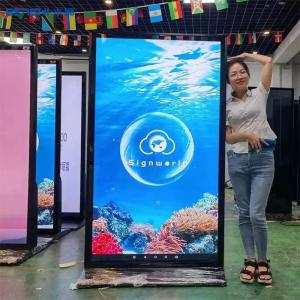 China 75 100 Inch Indoor Touch Screen Advertising Kiosk CMS Software LCD Displays on sale