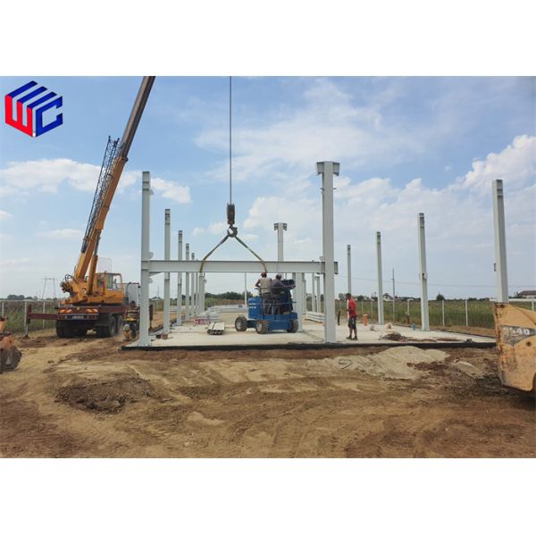 Hot Dip Galvanized Steel Structure Construction Metal Frame System Fireproofing
