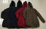 Outdoor Ladies Light Padded Jacket Short Fur Lining Heat Retention