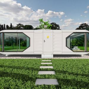 China Chinese Design Mobile Space Capsule Durable Container House For Hotel Villa Office Featuring Customizable Sandwich Panel wholesale