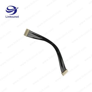 China PH 7pin 2.0mm Natural jst connectors and 24AWG black PVC cable wire harness wholesale