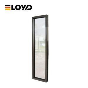 China Horizontal Soundproof Aluminium Windows Panoramic Double Glass Energy Efficient wholesale