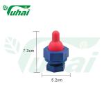 Cross Hole Animal Feeding Teats 4.3x4.5mm Feeding Lamb Teats Valve