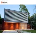 6063 -T5 Safety Aluminum Exterior Shutters Waterproof For Hotel
