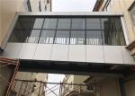 Floor Deck Light Steel Frame Construction Prefab Pedestrian Bridge Between Two