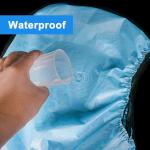 Respiratory Protection Surgeon Respirator Surgical Head Cover / PE PP Non Woven