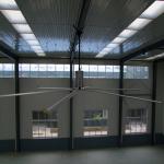 USA 6 Blade Bigass Industrial Ceiling Fan 20ft HVLS Large Energy Saving For